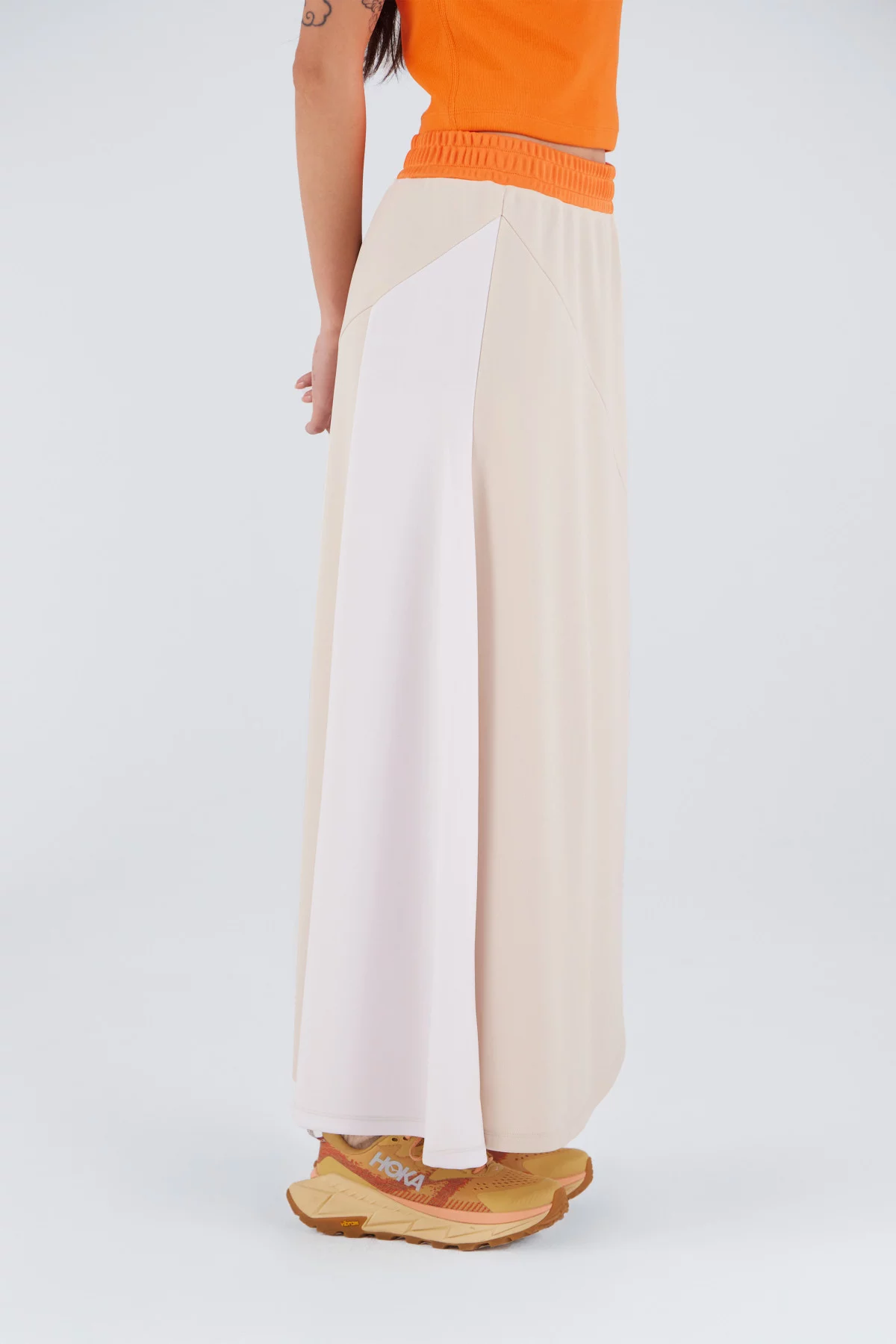 Knitted midi skirt Fan