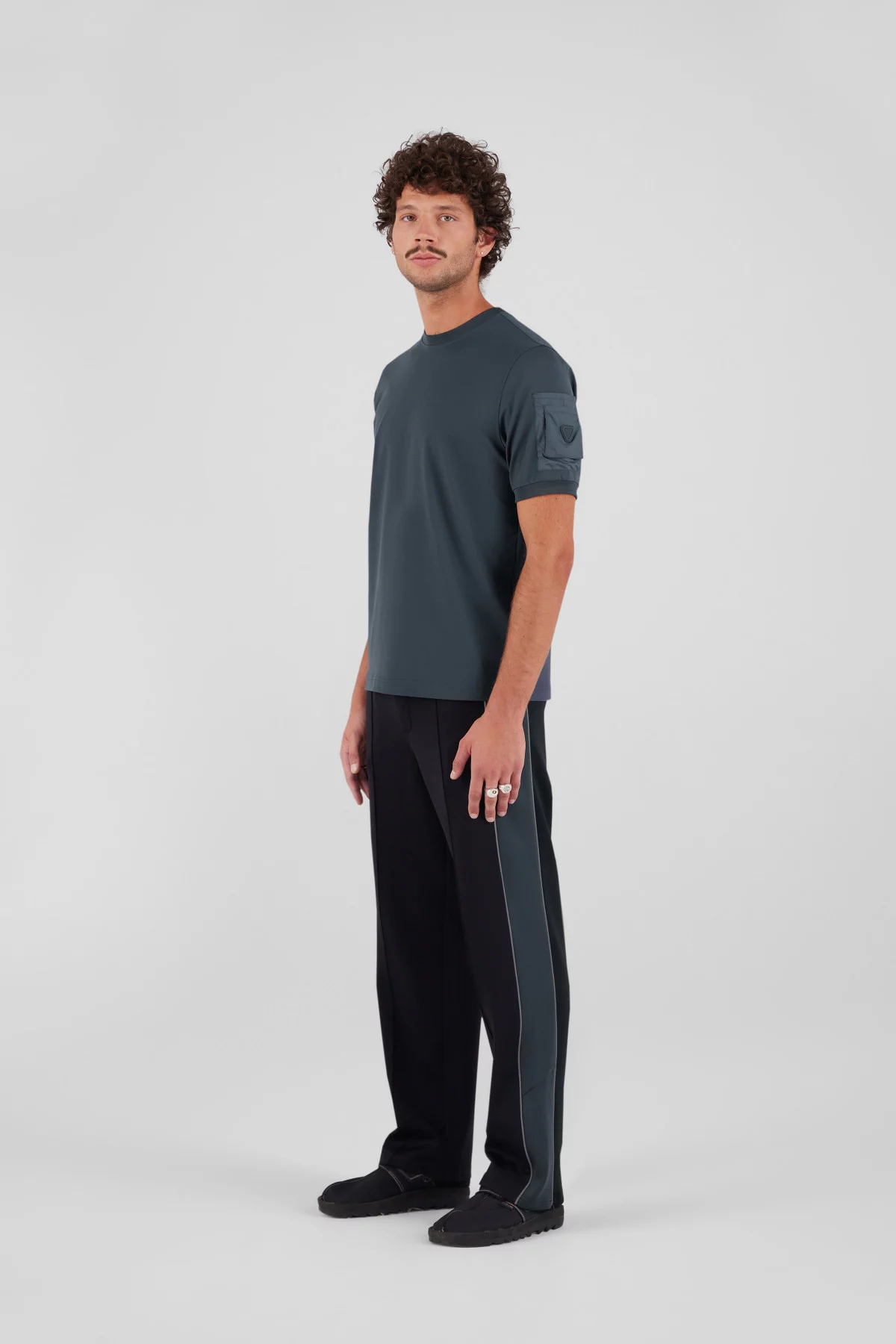 T-shirt with nylon pocket Timeo