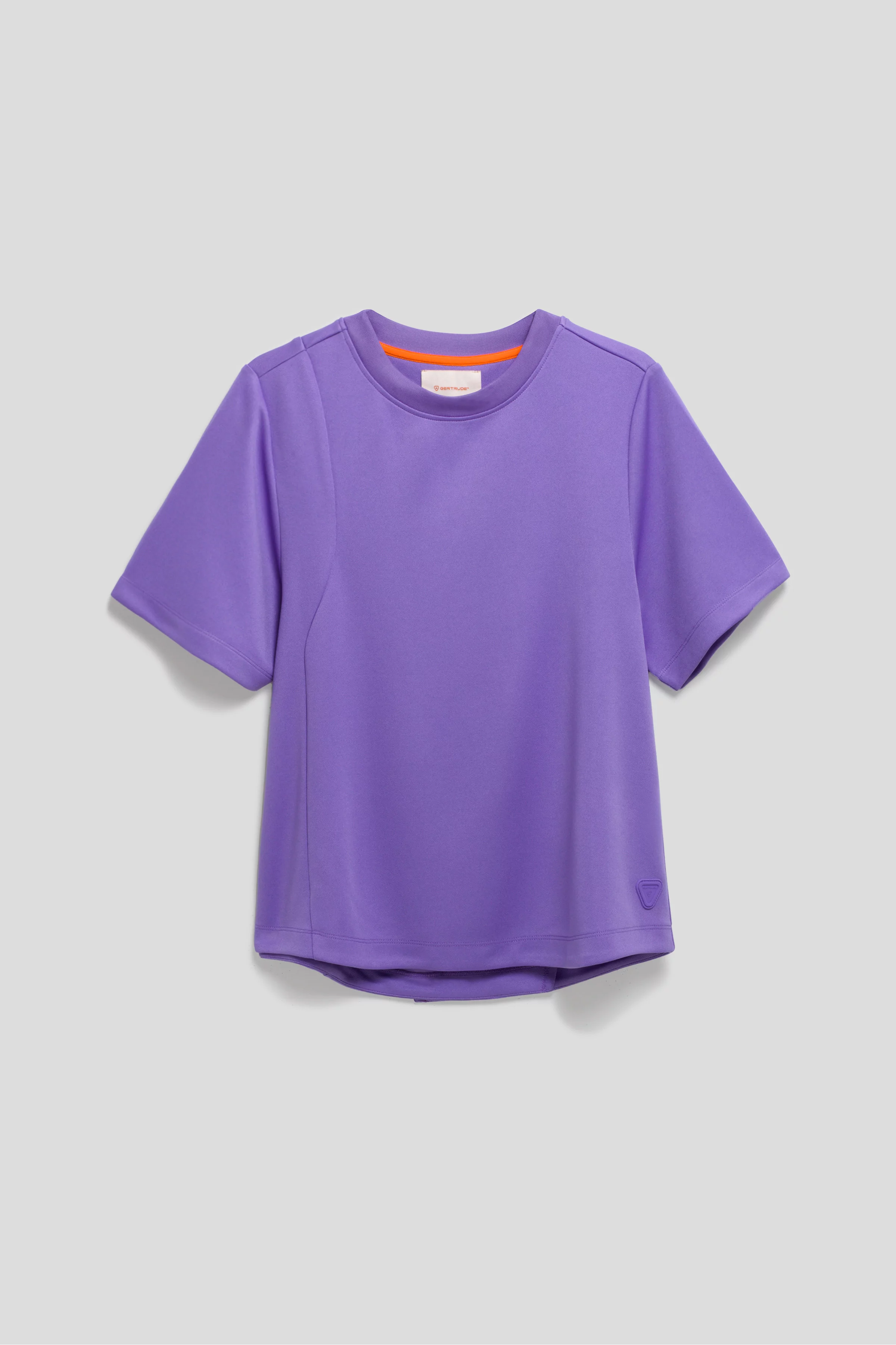 Asymmetrical knitted top with open back Walden