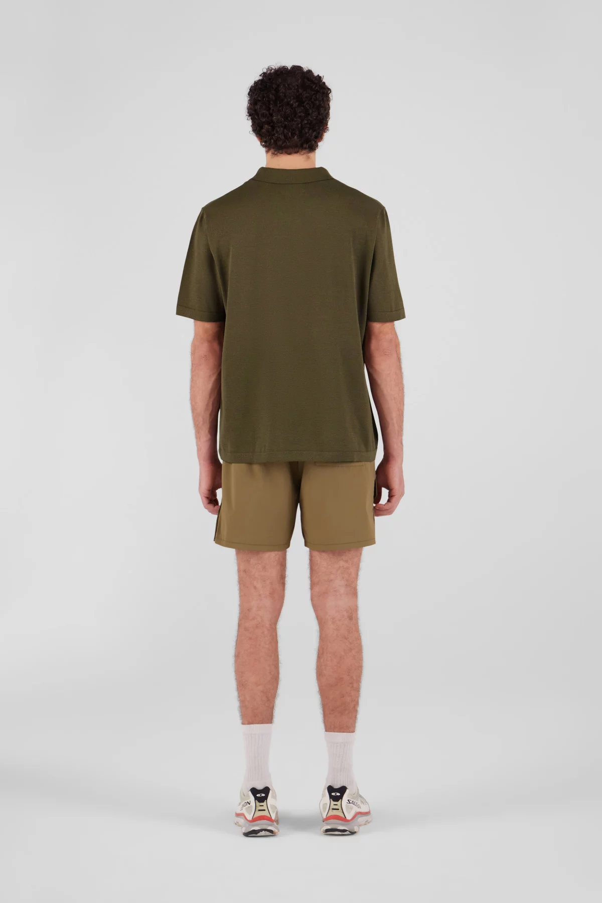 Loose knit polo shirt Jude