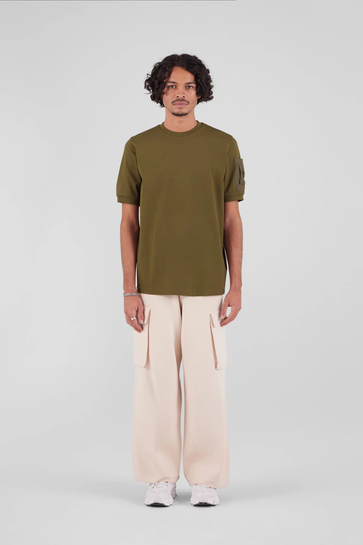 T-shirt with nylon pocket Timeo