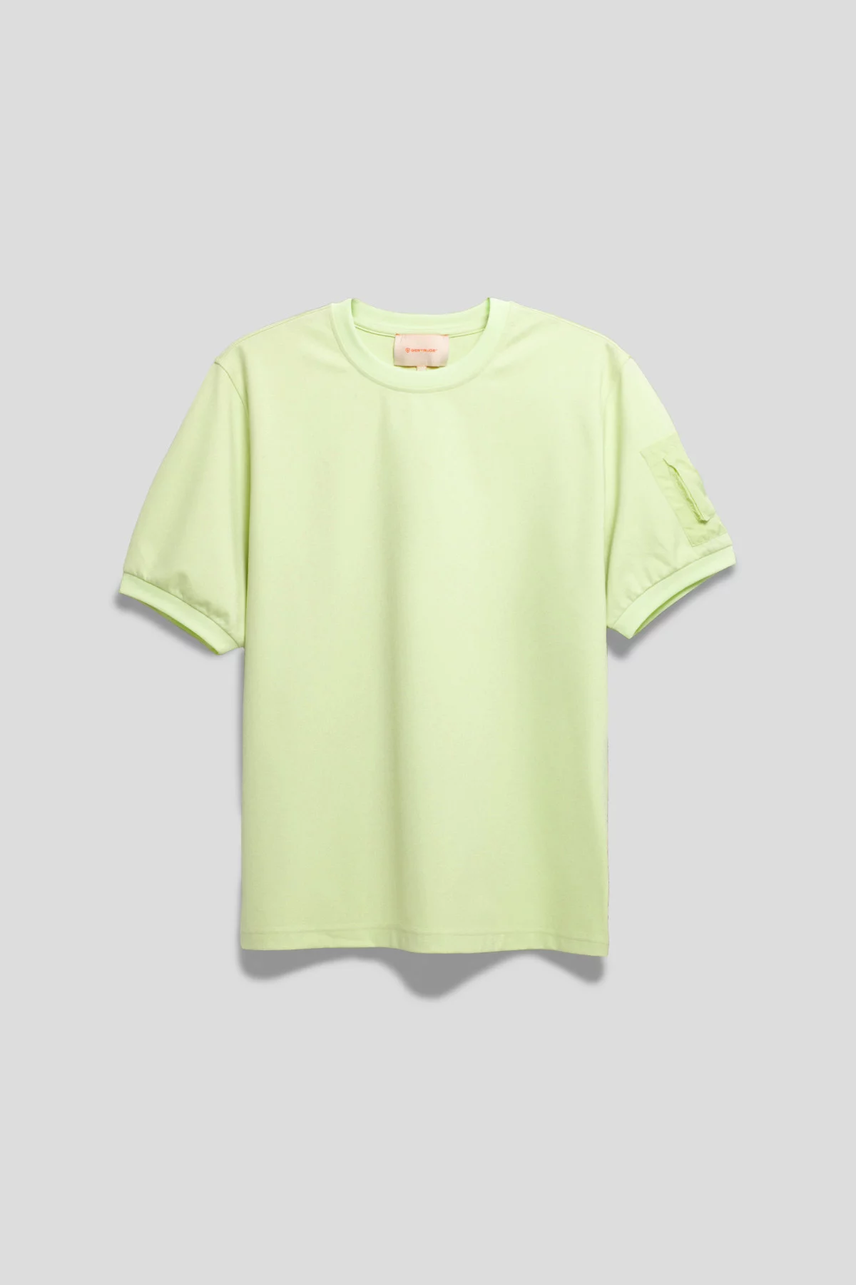 T-shirt with nylon pocket...