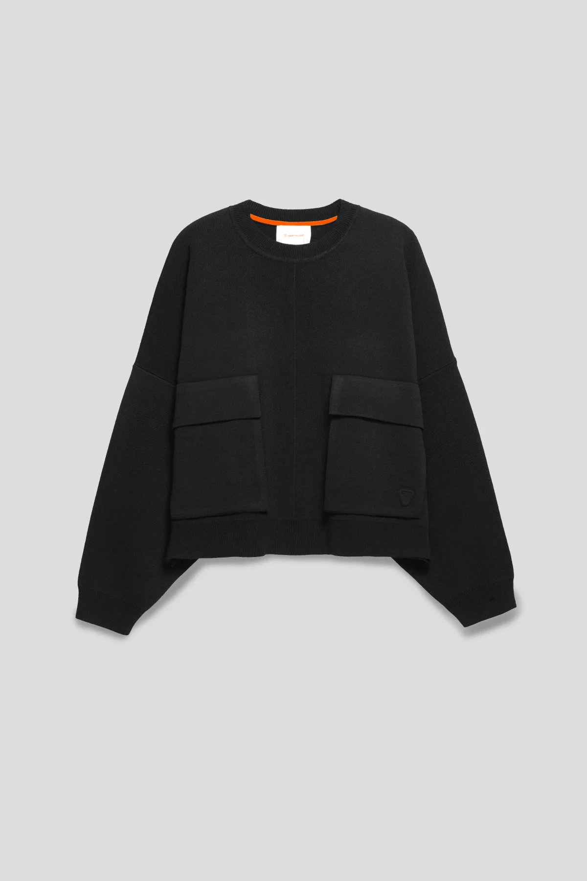 Pull col rond en maille...