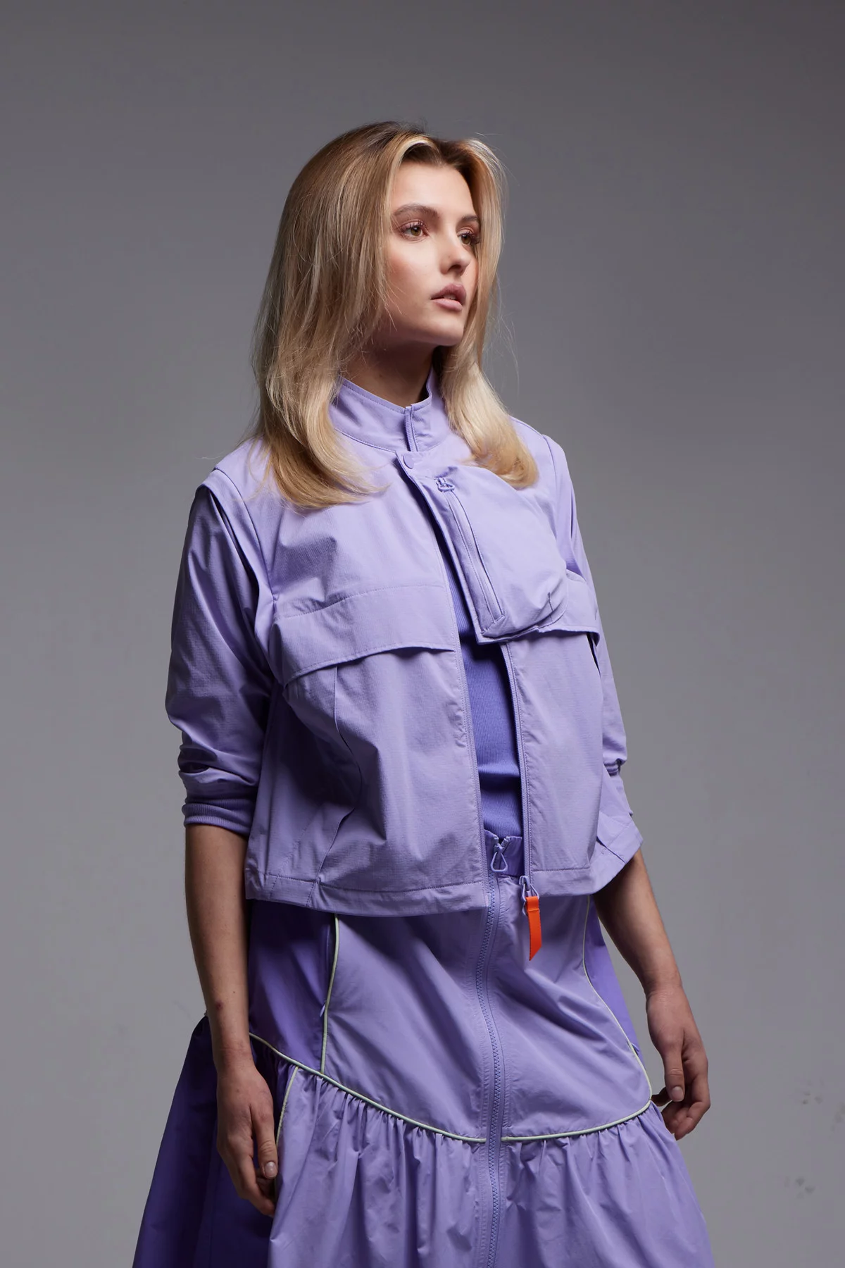 Jacket with removable...