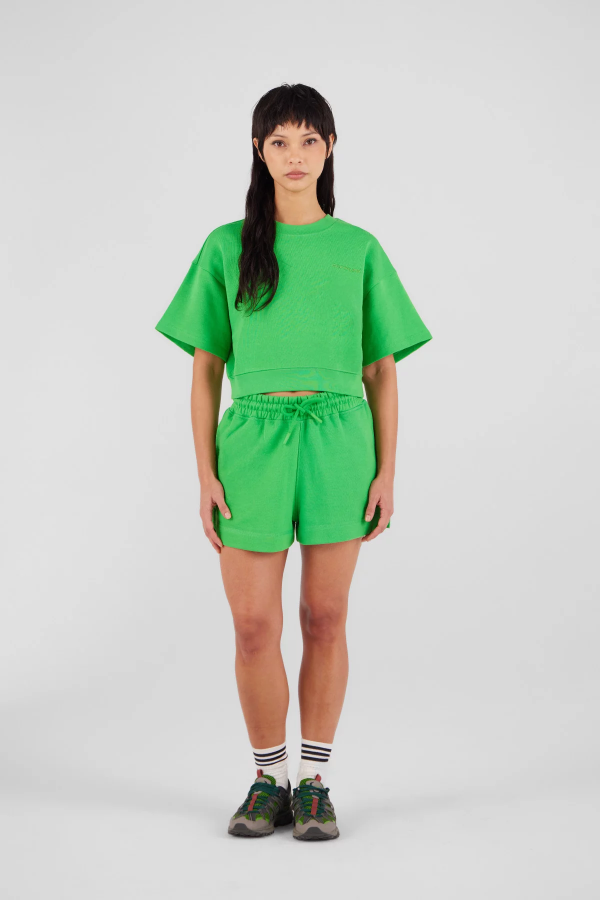 Cropped round-neck sweatshirt Adonia
