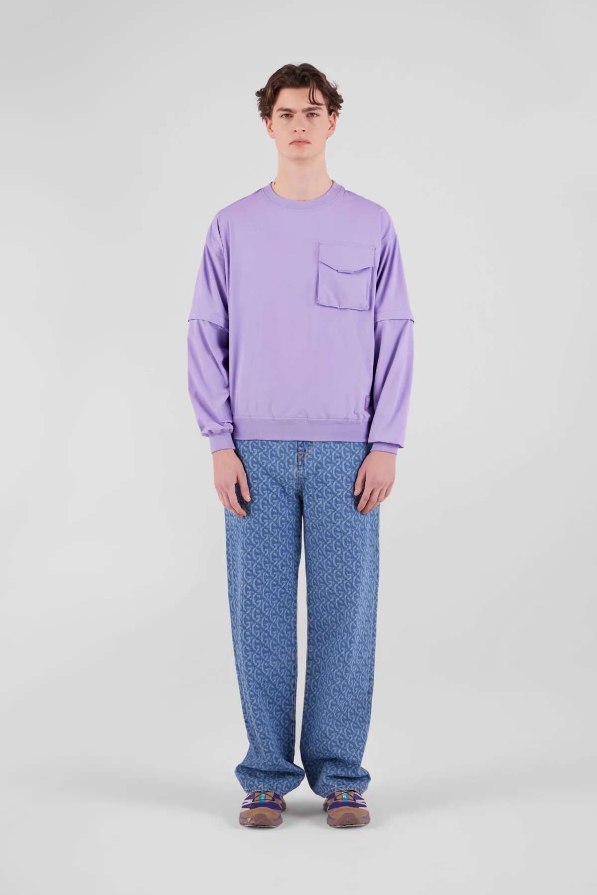Stretch ripstop T-shirt Luc