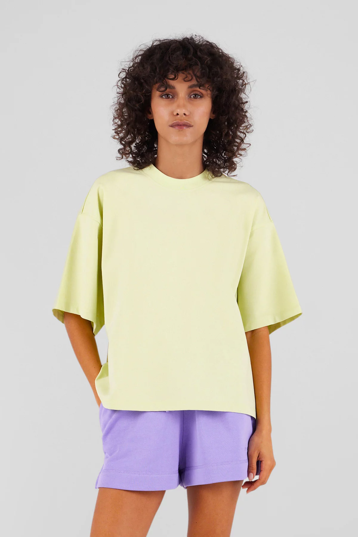 Loose T-shirt in technical jersey Suzon