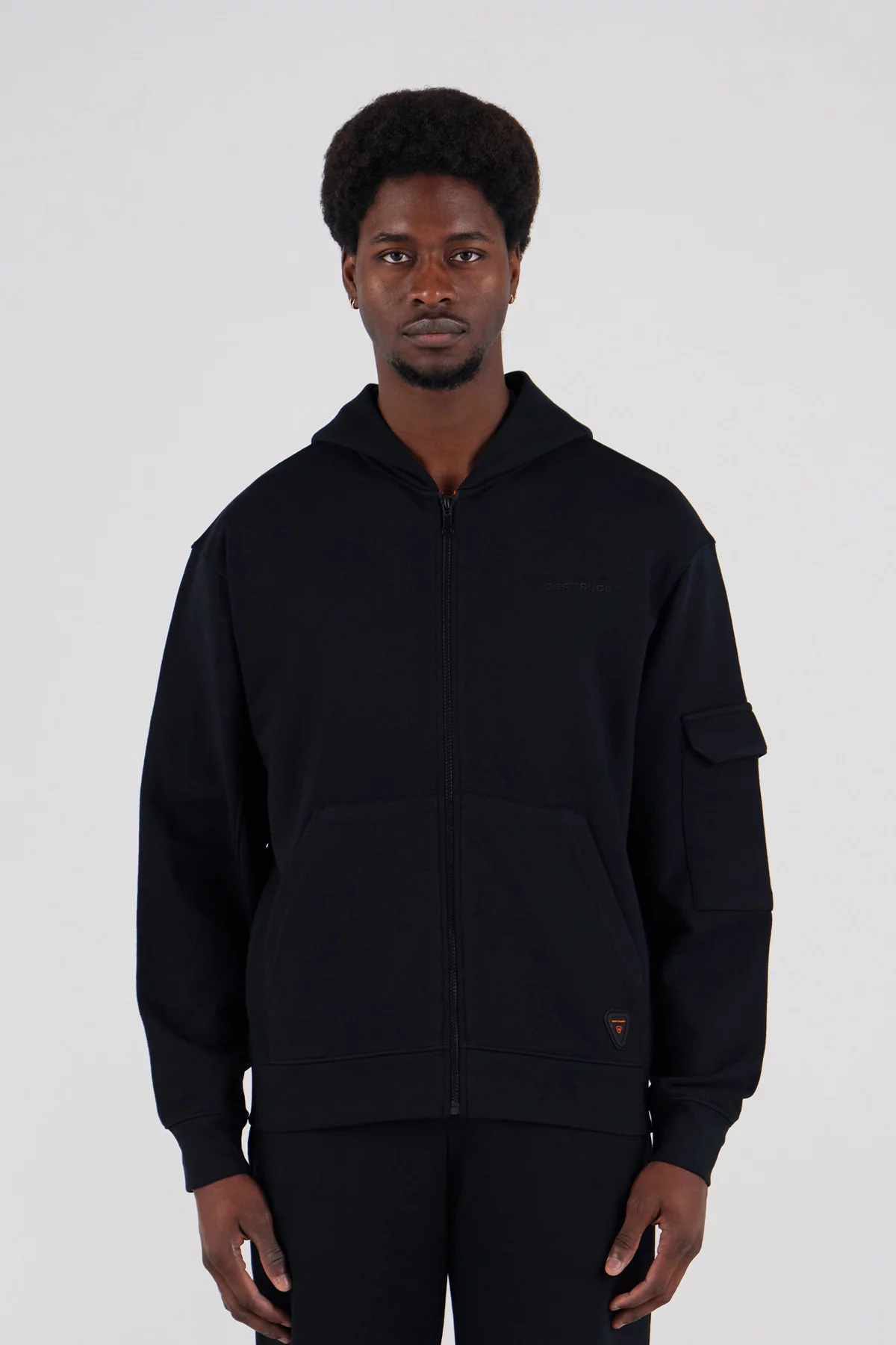 Sweat à capuche sport zippé...