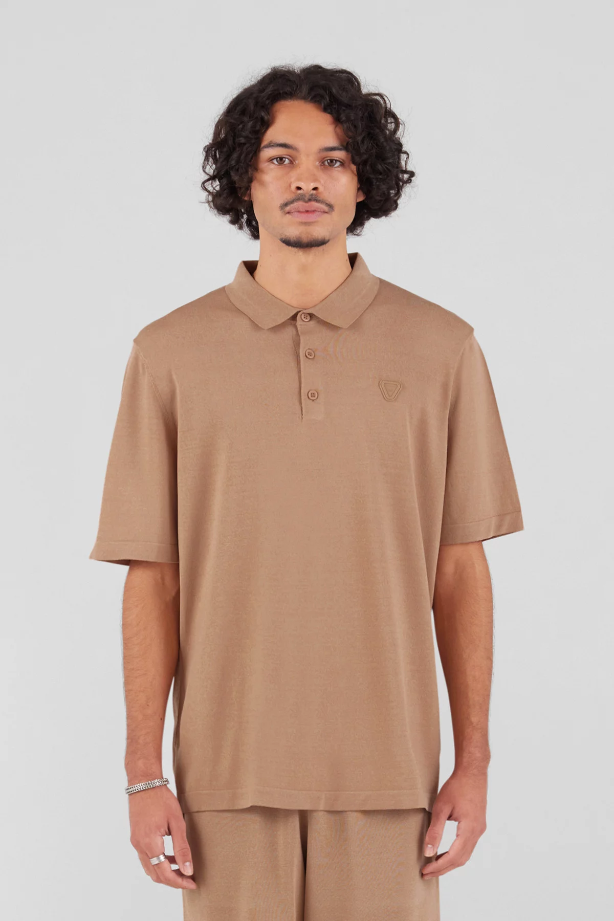 Polo ample en maille Jude