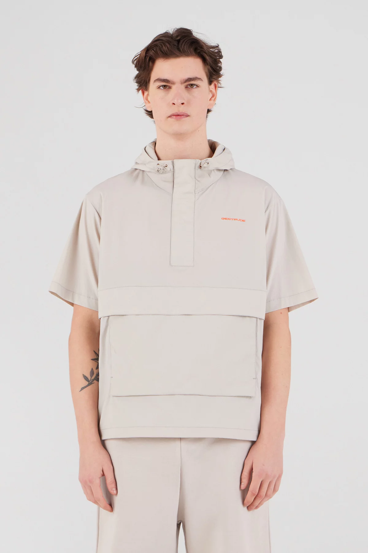 T-shirt à capuche avec large poche avant Renaud